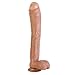 California Exotics The Czar Dildo, Brown
