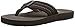 Quiksilver Unisex-Child Carver Suede Youth Flip-Flop Sandal (Toddler/Little, Demitasse Solid, 6 M US Big Kid