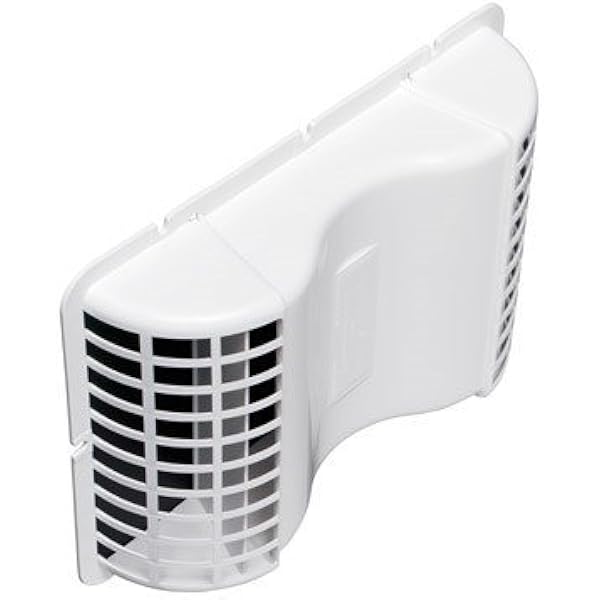 Amazon Com Deflect O Undereave Vent 2 1 4 H X 7 W X 10 1 8 L 4 13 16 White Home Improvement