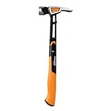 Fiskars IsoCore 22 oz Milled-face Framing Hammer, 16 Inch