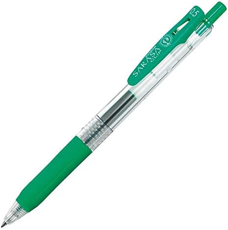 Zebra Sarasa JJ15 0.5mm Gel Ink Pen - Light Green