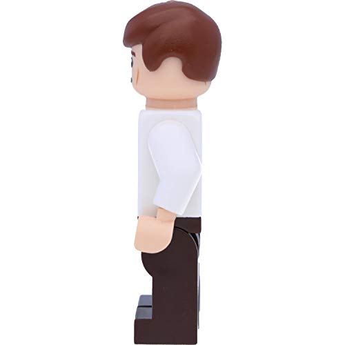 LEGO Star Wars Minifigur: Han Solo im weißen Hemd mit Blastern – Bild 8