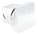 CURT 22170 Chrome Plastic Trailer Hitch Cover, Fits 2-Inch Receiver