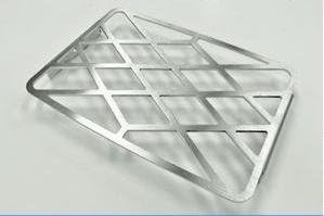 AFTERMARKET REPLACEMENT SAFARI SNORKEL BRUSHED STAINLESS STEEL MESH GRILL (GRILL ONLY)