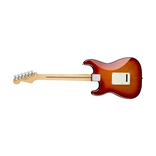 Fender Player Stratocaster Plus Top Electric Guitar, Aged Cherry Burst, Maple Fingerboard - Image 3
