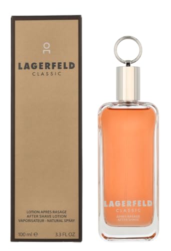 Karl Lagerfeld Classic Aftershave Lotion, Linie: Classic, Aftershave für Herren, Inhalt: 100ml