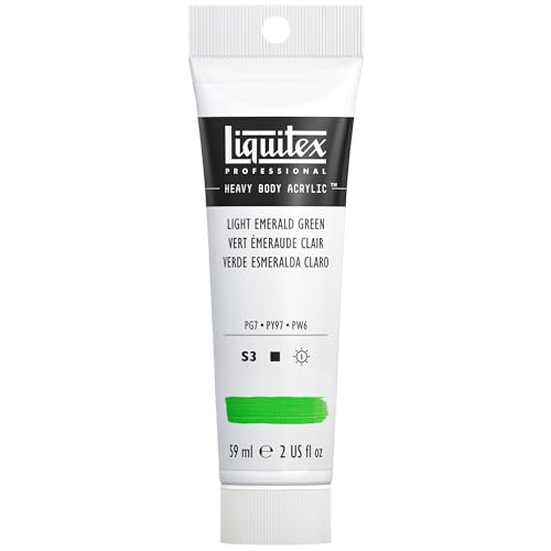 Liquitex Heavy Body Acrylic Paint 59ml Tube Light Emerald Green Series 3