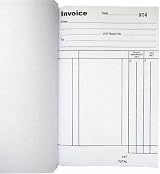 Chiltern Wove Invoice Duplicate Book 1-100 Pages 204x132mm view 2
