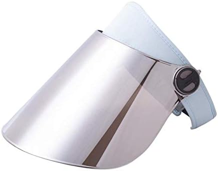 WYJW Umbrellas UV protection SunnyVisor Adjustable angle with transparent cover Flexible headband for one size Suitable for most caps Golf Hiking Tennis Outdoor fishing (Color: 2)