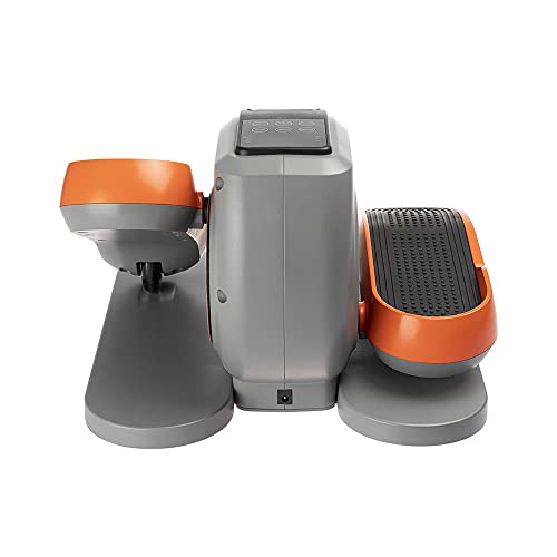 POWER LEGS Maquina Caminadora Elíptica Motorizada Eliptic Trainer compacta con 3 Programas de Entrenamiento pre-programados y 10 velocidades | Recupera Movilidad y Alivia Cansancio Muscular