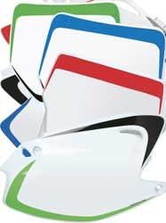 DIRT DIGITS 3/Pk Backgrnd Kx125/250 03-05 Printed Blk KX07PG BLACK PRINTED