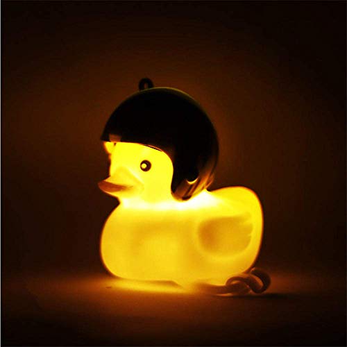 SwetLao Duck Bike Bell, Rubber Duck Bicycle Horn with LED Light and