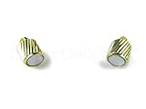 20 CleverDelights Magnetic Jewelry Clasps - Spiral Style - Gold Color - Necklace Magnet Clasp Converter
