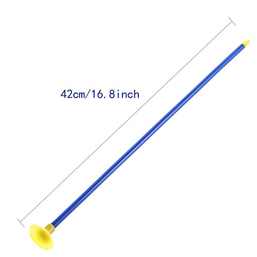 Zonon 24 Pack 16.5 Inch Archery Sports Series Toy Replacement Arrows Secure Sucker Arrow for Children Beginners - Thumbnail 2