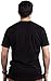 Ann Arbor T-shirt Co. Skeleton Rib Cage, Jumbo Print Novelty Halloween Costume Unisex T-Shirt - Medium - Black
