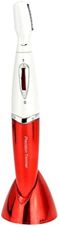 Mini Lady Electric Eyebrow Trimmer Body Face Hair Remover Shaver Epilator For Women's Body Underarm Bikini Line Red