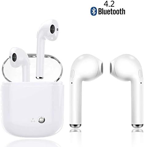 greenness Bluetooth Headsets Wireless Headsets Headset Bluetooth In-ear Earphone Wireless Stereo In-ear Handsfree for Apple Airpods Android/Iphone