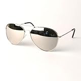 Goson Classic Tear Drop Mirror Lens Aviator Sunglasses