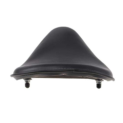 Leather Motorcycle Custom Solo Spring Bracket Seat Hard Bottom