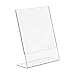 Photo Booth Nook | 4x6 Acrylic Sign Holder (12 Count) | Crystal Clear Acrylic Picture Frames 4x6 | Bulk Picture Frames | Vertical Orientation