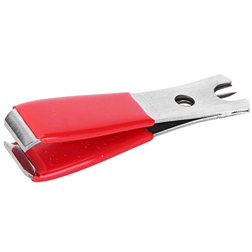 RiToEasysports Fishing Nippers, Fishing Line Cutter, Red, 1 Piece