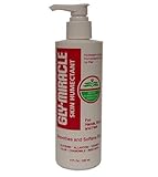 Gly-Miracle 8 oz pump bottle natural healing skin humectant body lotion with spf retains moisture to repair heal protect smooth soften extra dry cracked hands cuticles feet heels and moisturizing foot pedicure for normal to dry skin