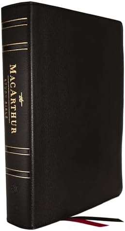 MacArthur Study Bible-NASB-Large Print: Anonymous, John F