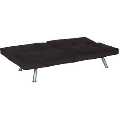 `Mainstays Contempo Futon Sofa Bed Black - Thumbnail 4