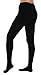 Plus Size Opaque Compression Tights for Women 20-30mmHg - Womens Graduated Support Stockings for Varicose Veins Circulation, Pregnancy, Edema - Black, 5X-Large - A204BL8