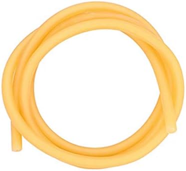 Nosii 1M/2M/5M/10M Natural Latex Slingshots Elastic Rubber Tube Tubing Band for Hunting Gym Exercise Magic (Color : 1M)
