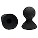 IMISO Female Nipple Sucker Silicone Women's Breast Pump Couple Funny Nipples Massage for Women Wife (Black)