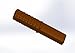 SENSORY UNIVERSITY Chewy Stixx Oral Tubes Tough Bar Chocolate Flavor---For children with aggressive biting habits.