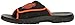 Harley-Davidson Men's Reyes Athletic Sandal, Black/Orange, 11 M US