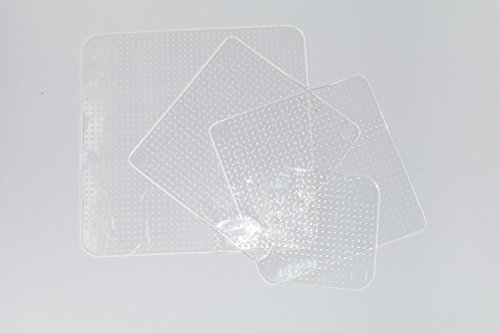 Food Saver! Reusable Stretchy Silicone lids，Reusable food wrap, Durable and Expandable to Fit Various Sizes and Shapes of Containers,Dishwasher and Freezer Safe Pack of 4 - Thumbnail 7