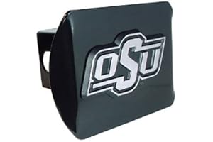 Elektroplate Oklahoma State University (OSU) Black Hitch Cover