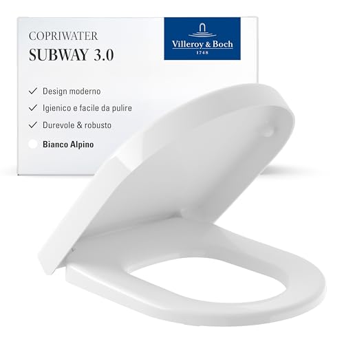 Villeroy & Boch 9M556101 Subway Toilet Seat White_ x000D_