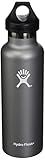 Hydro Flask Vacuum Insulated Stainless Steel Water Bottle, Standard Mouth w/Loop Cap
