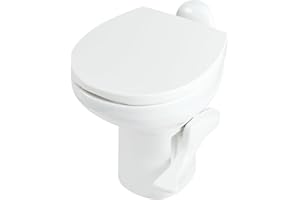 Thetford 42058 Aqua-Magic Style II RV Toilet, White, High Profile