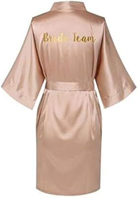 team bride dressing gown