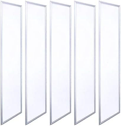 LUMINOSUM, Office Lighting 1x4 Ft Flat Panel LED Light, 40W (80W Equivalent), 12 x 48'', Cool White 6000K, 3600lm, 5-Pack