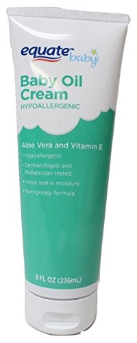 Equate Aloe & Vitamin E Baby Oil Cream 8 oz