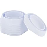 Bed Bug Interceptors Bed Bug Traps 8 PACK White. Bed Bug Cups Design ensures NO Talcum powder, Pesticides or additional products needed. Most RELIABLE Bed Bug Trap on the market