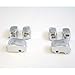 SWITCH BUTTON COVER CAP SET CHROME FITS 1996-UP FX XL FXD FOR HARLEY