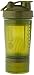 BlenderBottle ProStak System with 22-Ounce Bottle and Twist n' Lock Storage, Moss Green