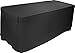 Ultimate Support USDJ-8TCB Attractive, Pleat-free, Form-fitting Table Cover - Black, 8 ft.