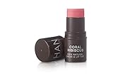 HAN Skin Care Cosmetics Natural Cheek and Lip Tint, Coral Hibiscus