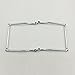 HANSWD Saddlebag Support Bars Brackets for Suzuki Yamaha Kawasaki (Chrome)