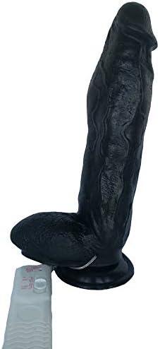 Quiet Power 10 Frequency Electric Soft Stǐck for Women, Electric Strong Power Pleasure (Color : Black)