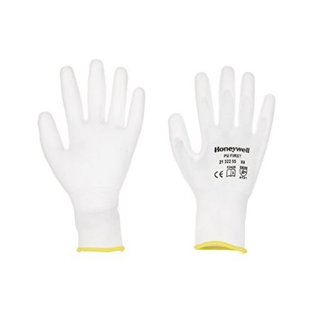 Honeywell PU First Gloves, White, Size 11 (Pack of 10)