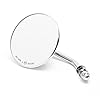 Dock66 Motorcycle Parts 12-0081 Custom spiegel rond 4 inch chroom met E-goedkeuring, voor Harley-Davidson